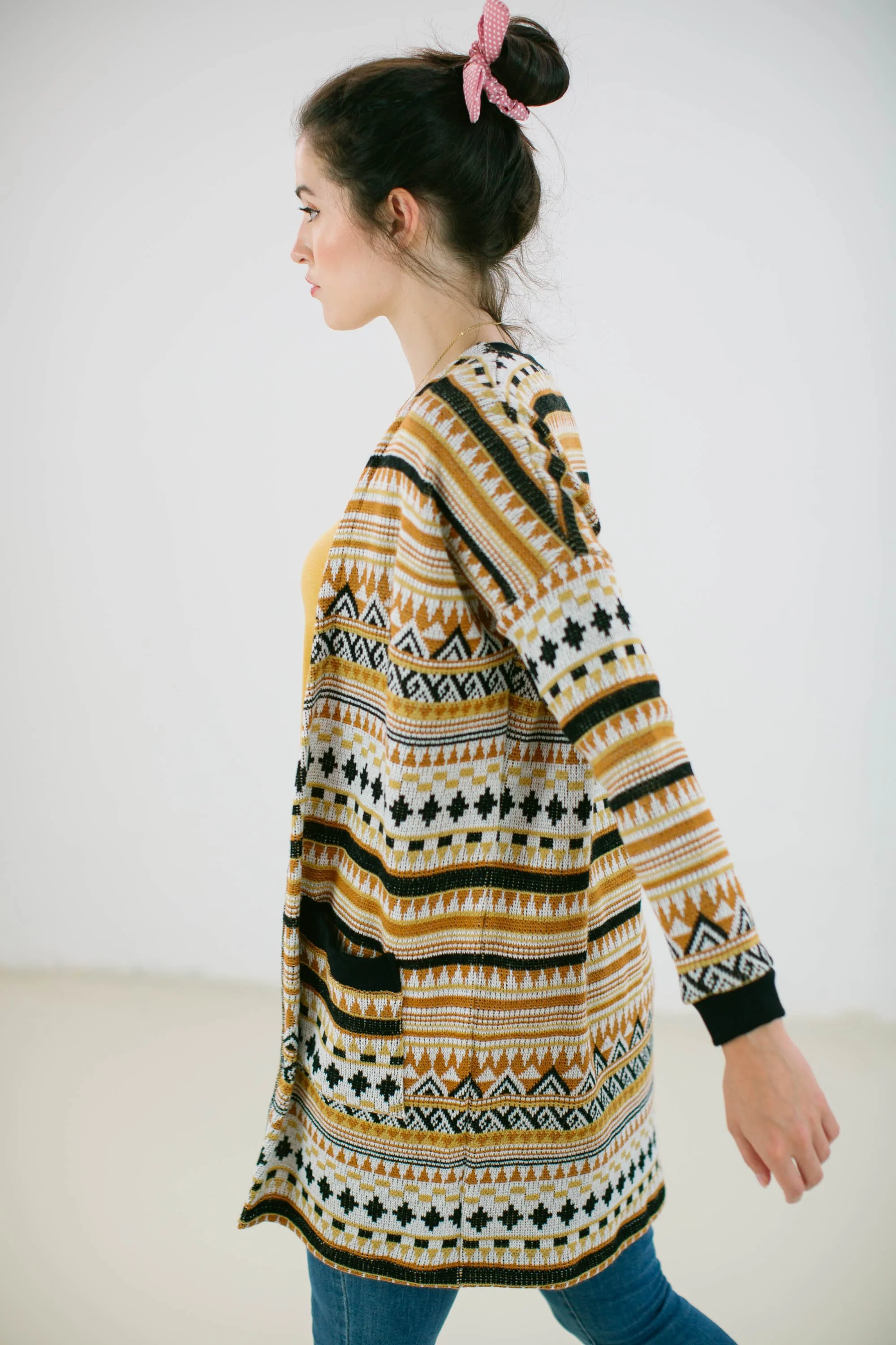 Cardigan Mona in peruvian print - Image 5
