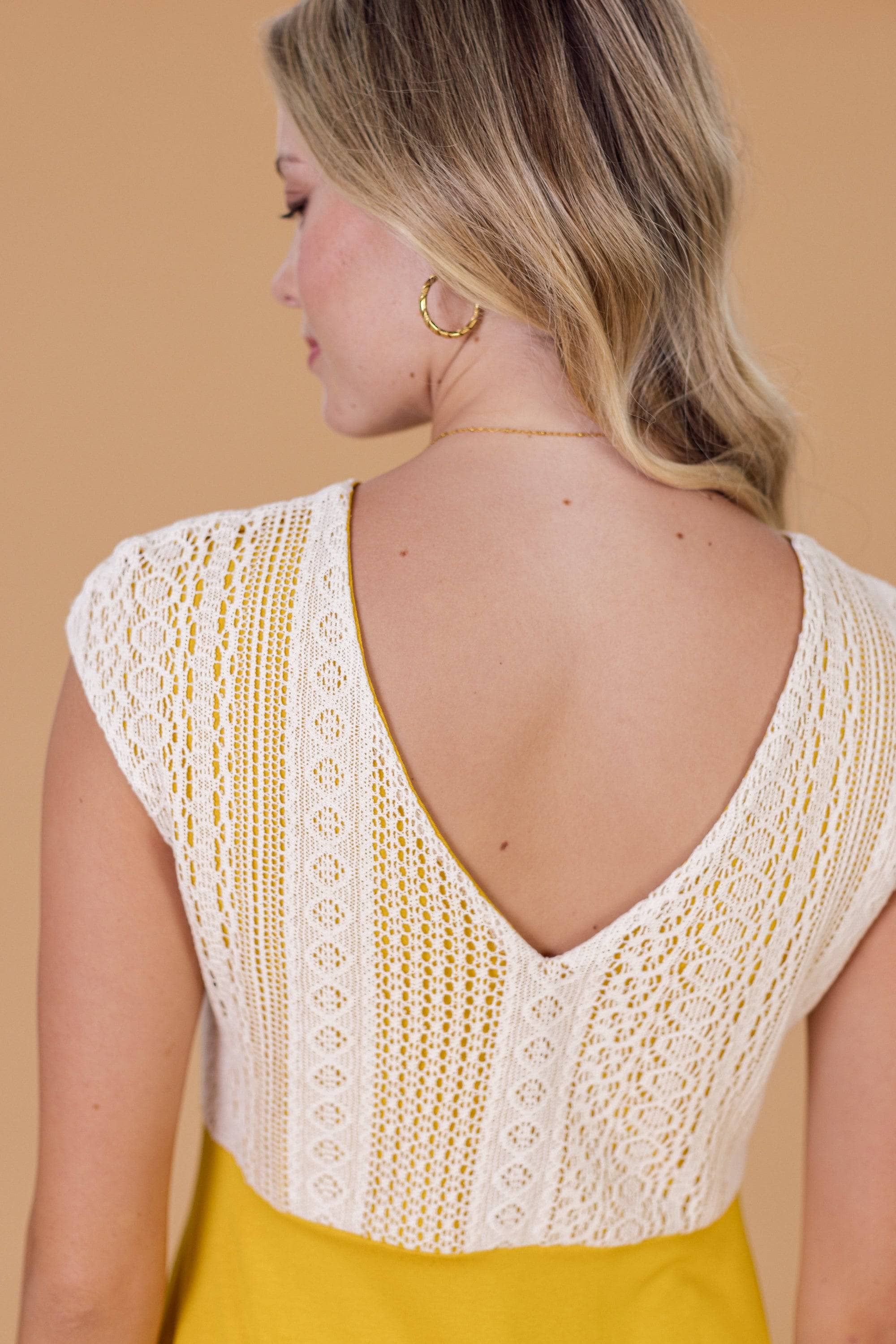 Dress Dylan Mustard - Image 4