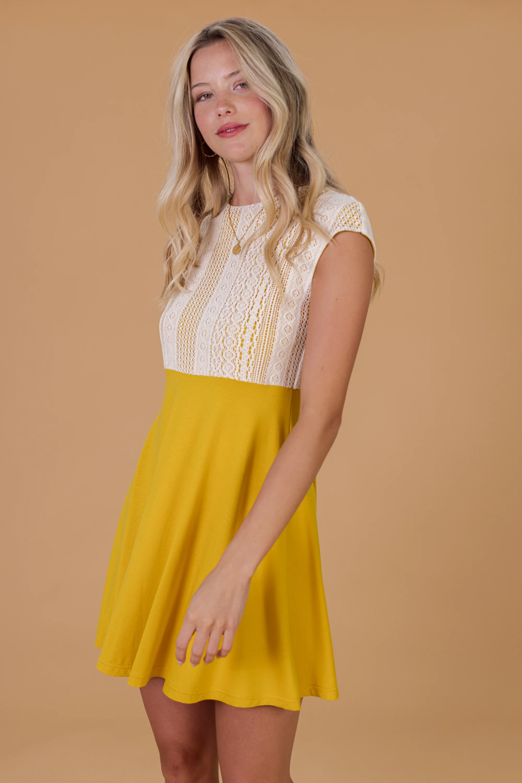 Dress Dylan Mustard - Image 8