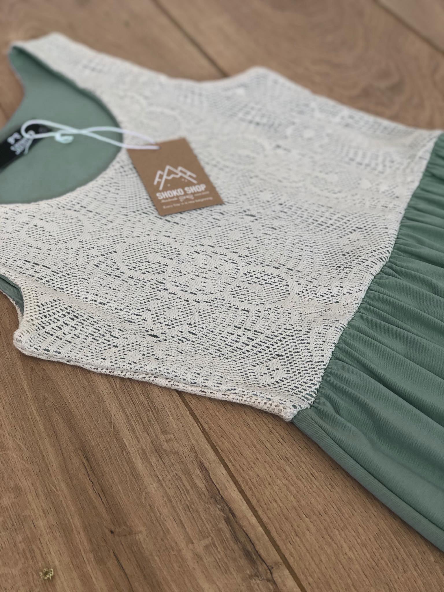 Midi Dress Maya Mint Lace - Image 5