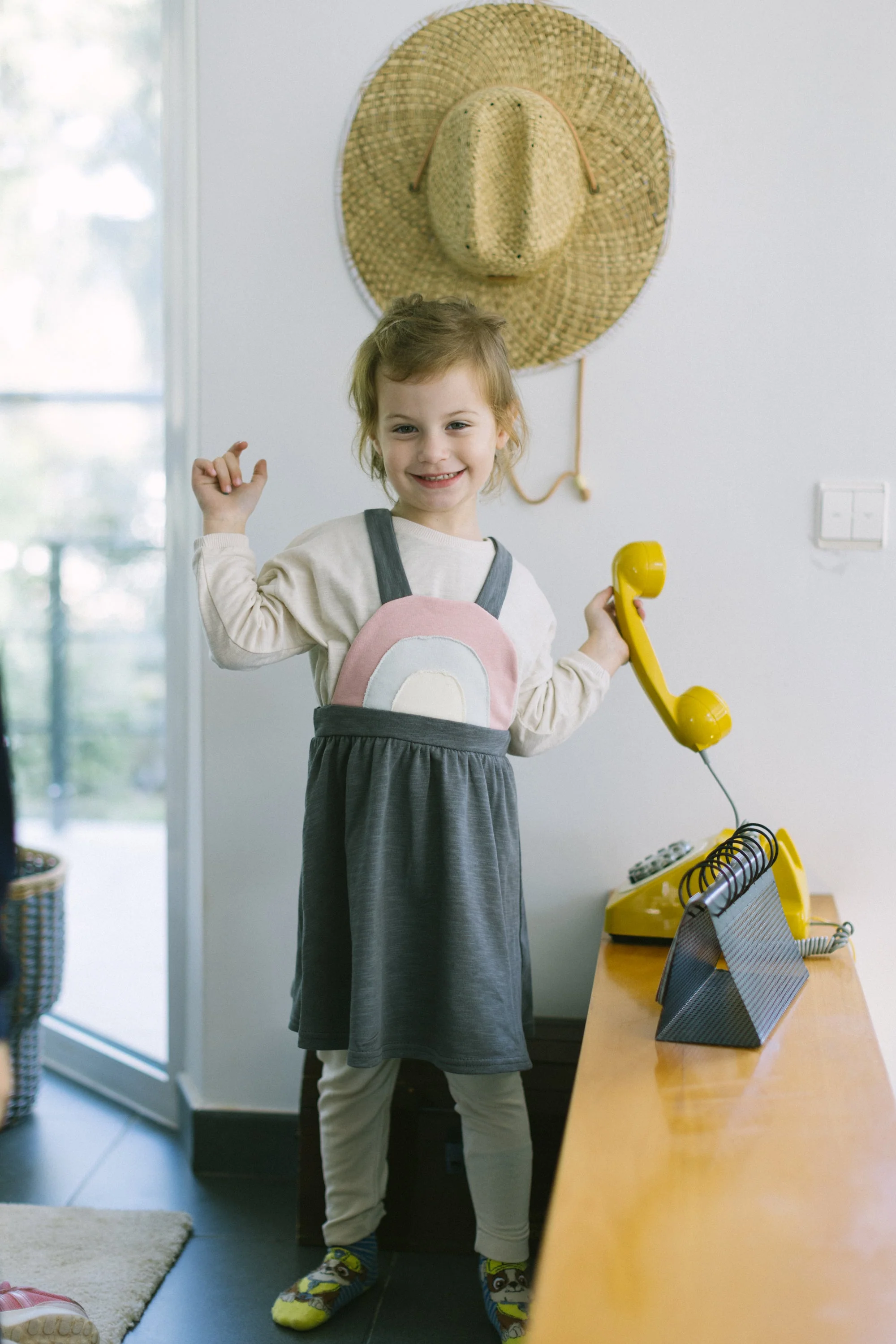 Kids Dress Selina Rainbow - Image 3