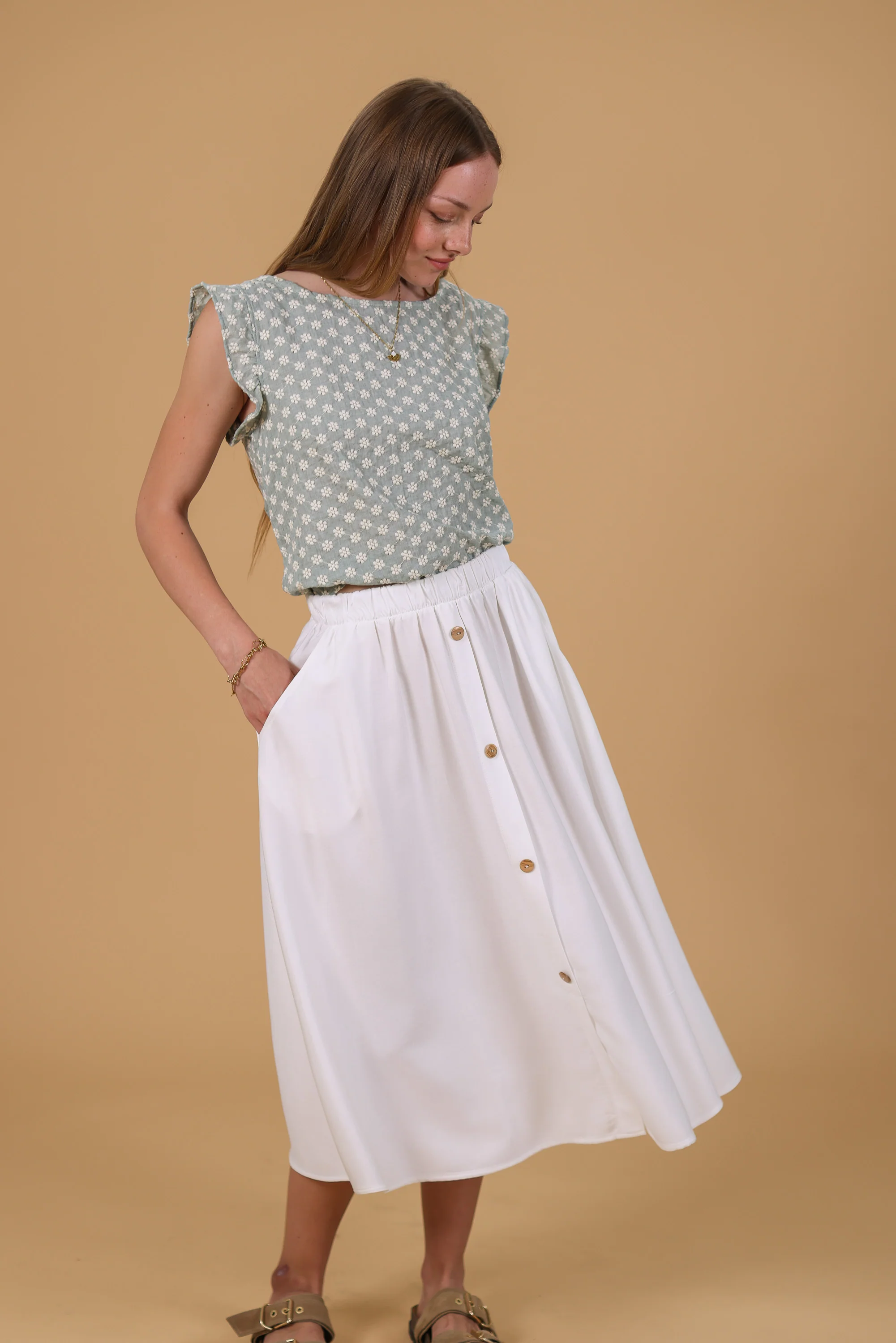 Skirt Marisa White - Image 3