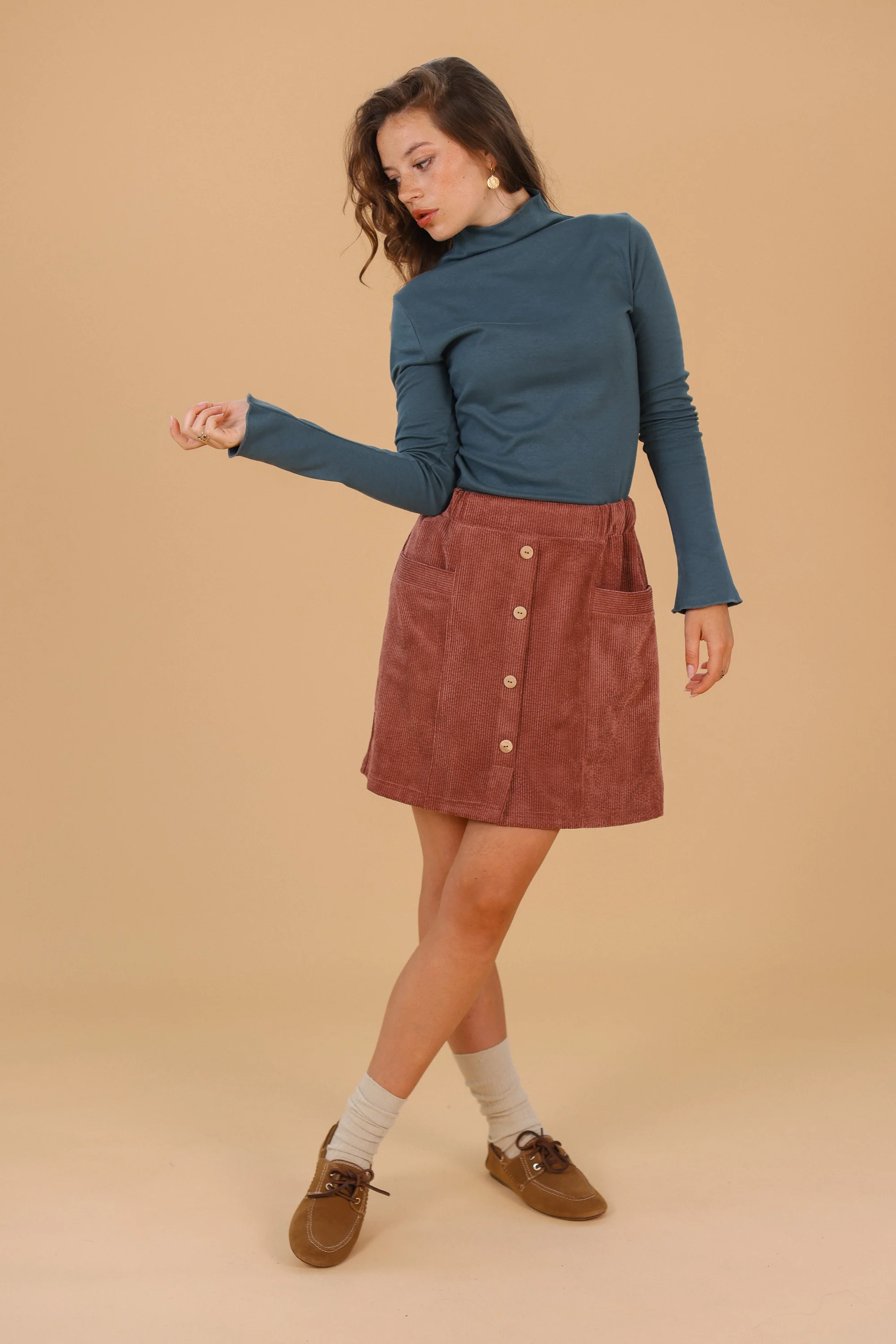 Skirt Maxine Dusty Pink - Image 7