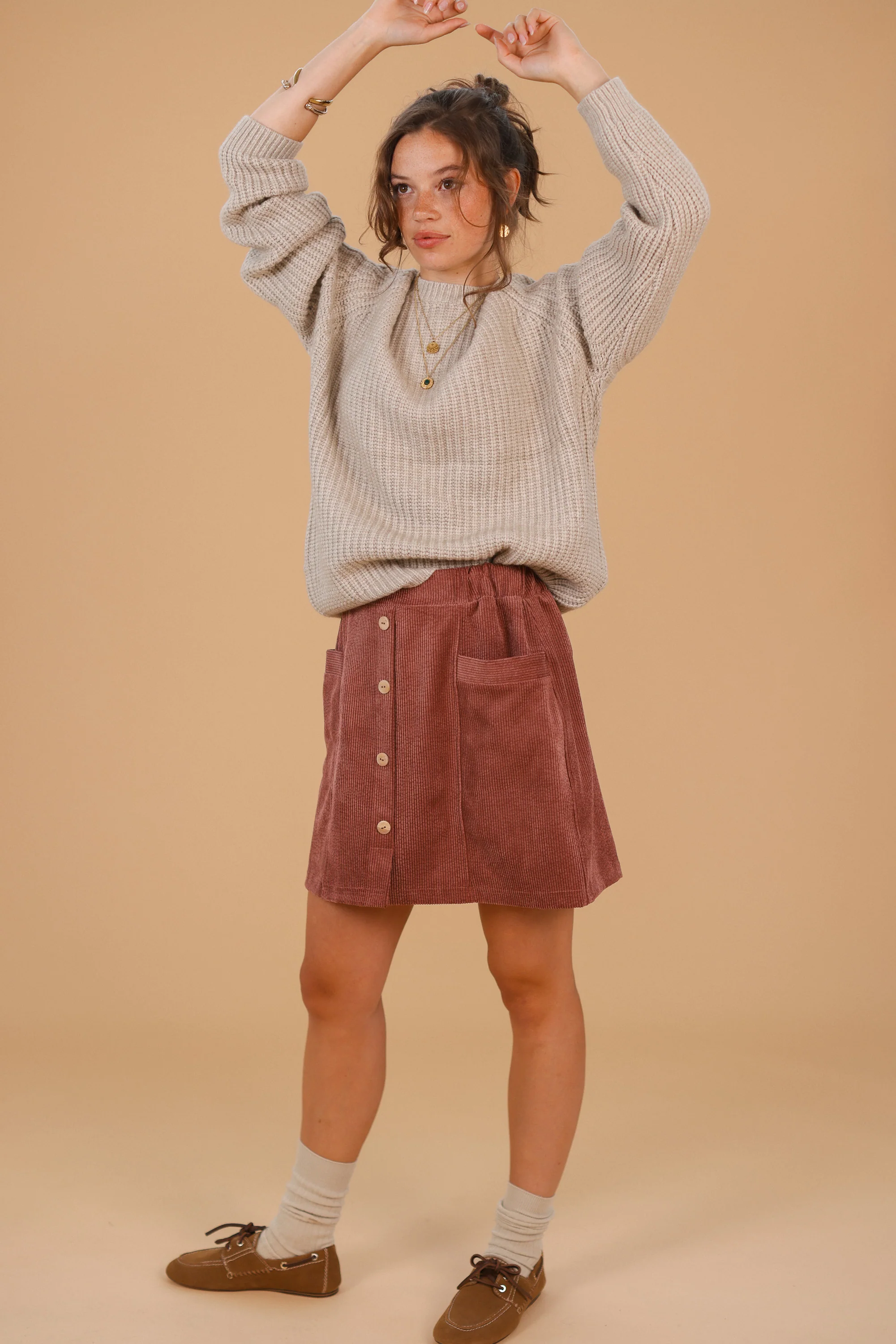 Skirt Maxine Dusty Pink - Image 9