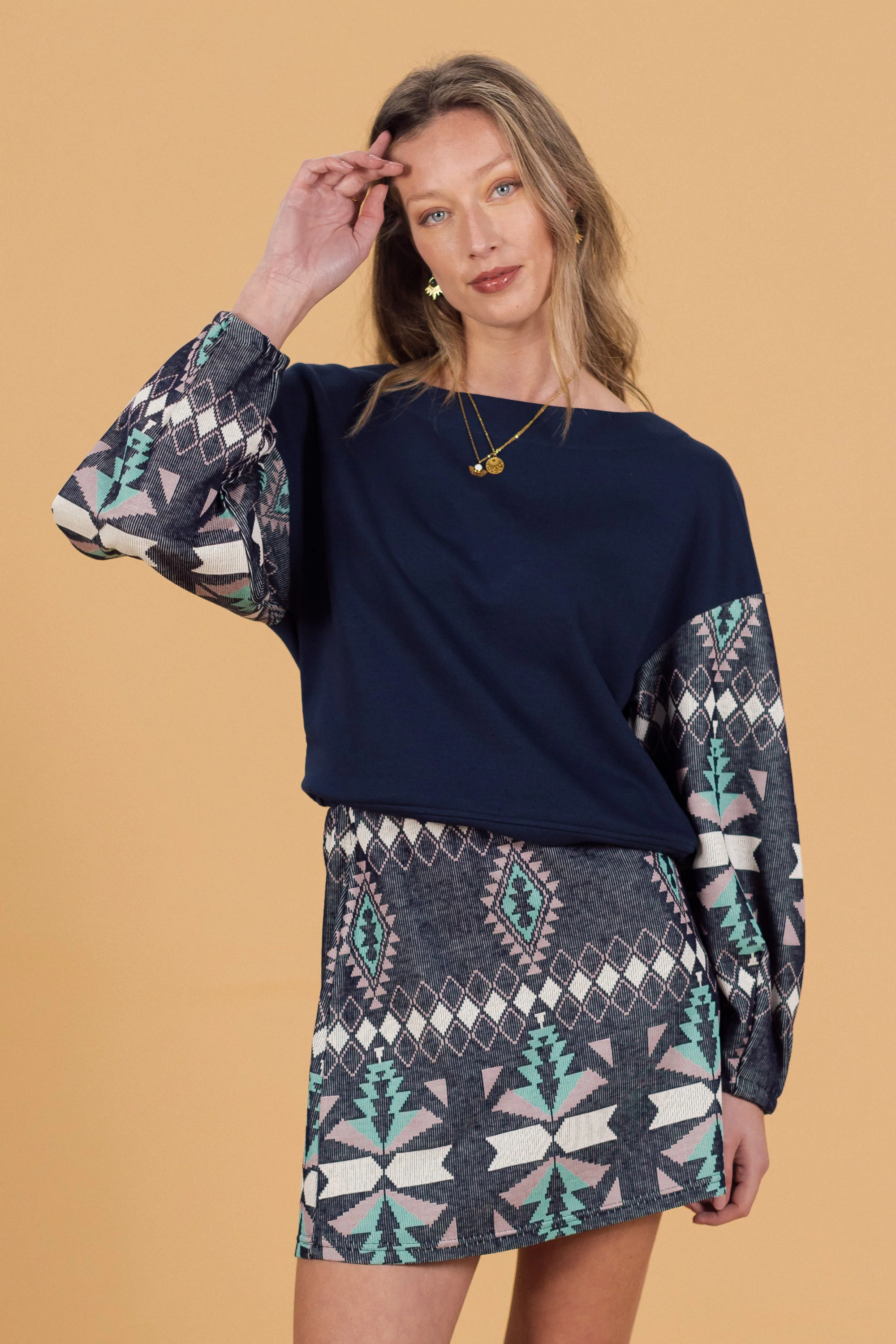 Sweater Caelia Blue Nomad - Image 10