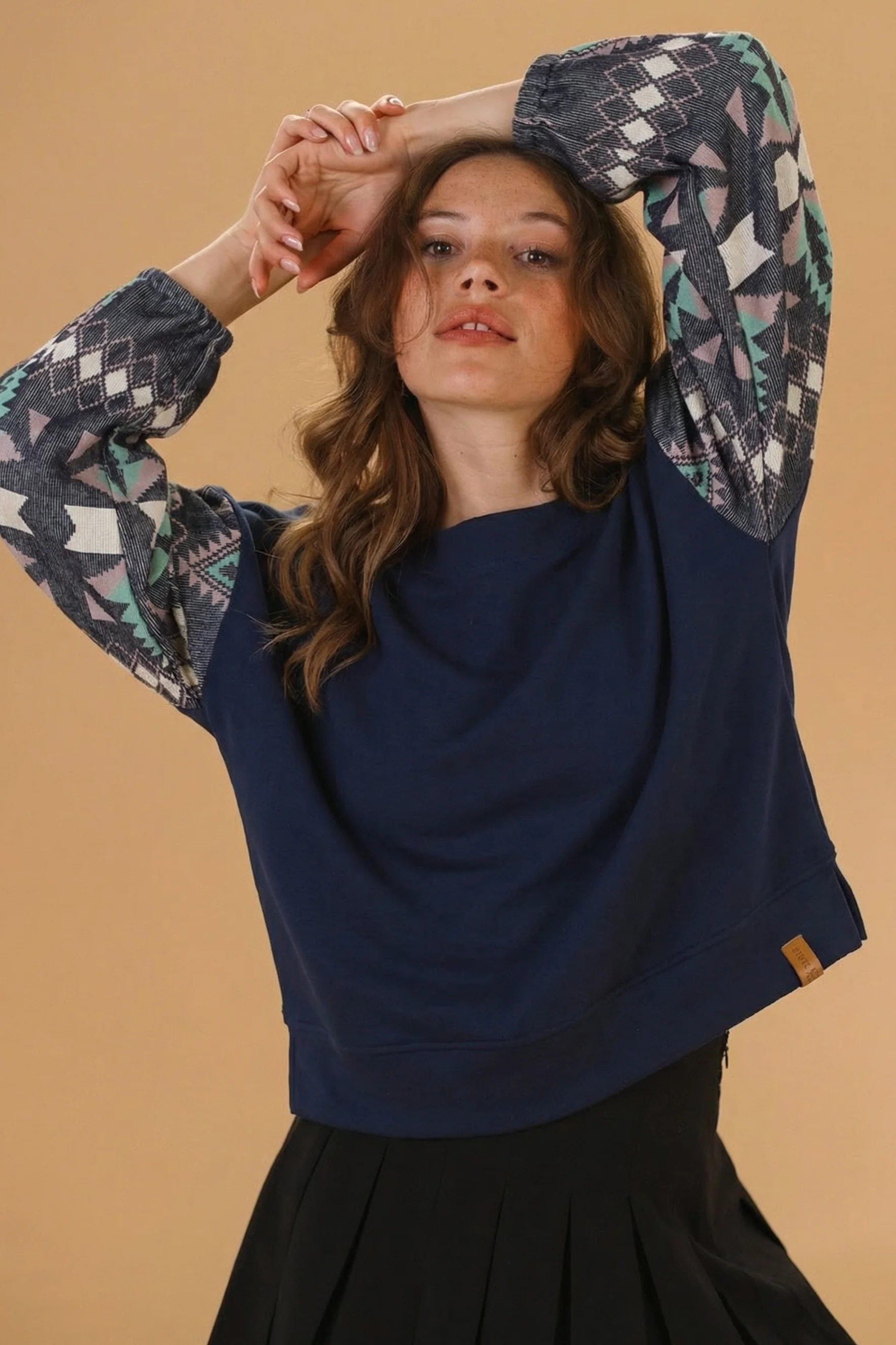 Sweater Caelia Blue Nomad - Image 4