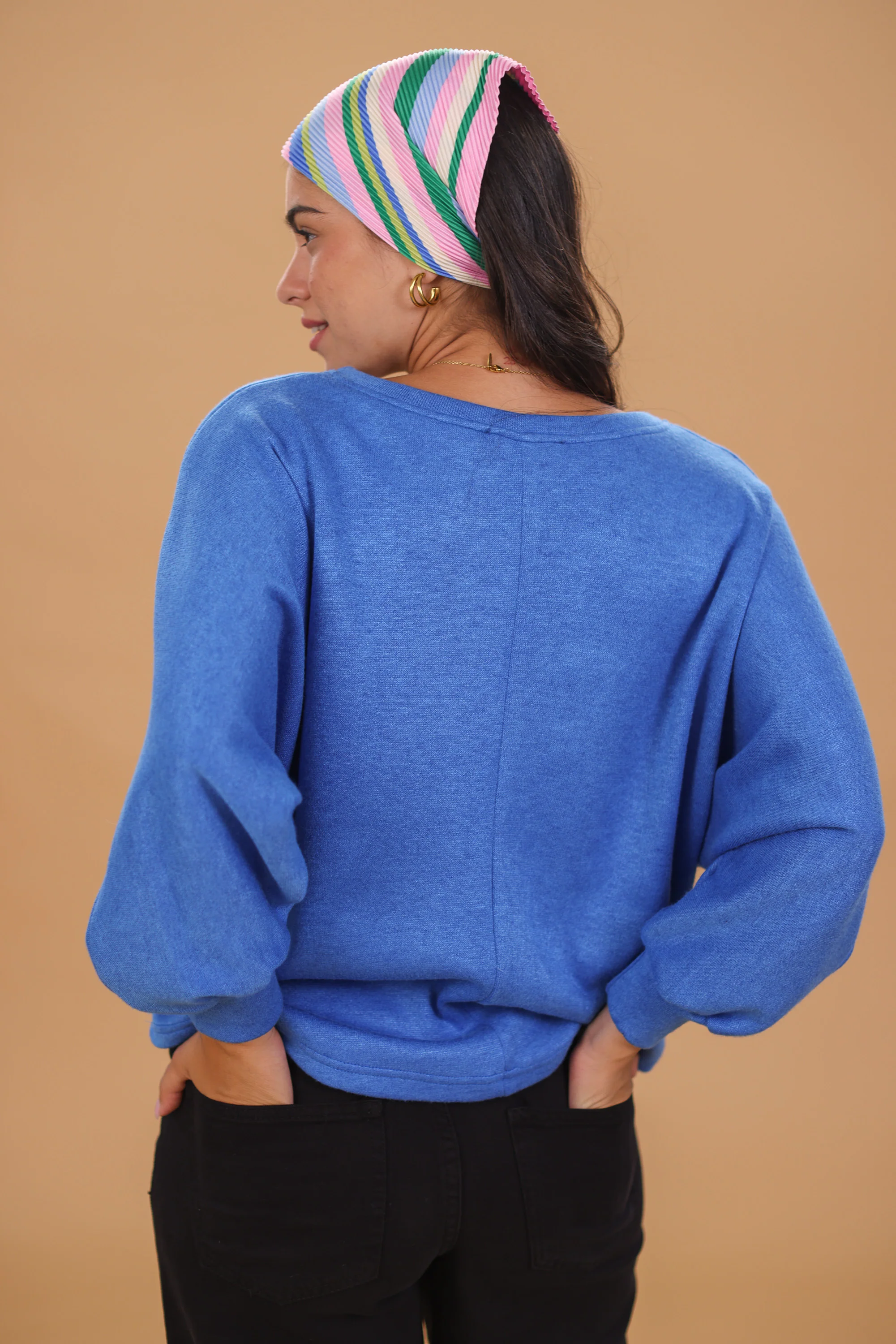 Sweater Idris Royal Blue - Image 4