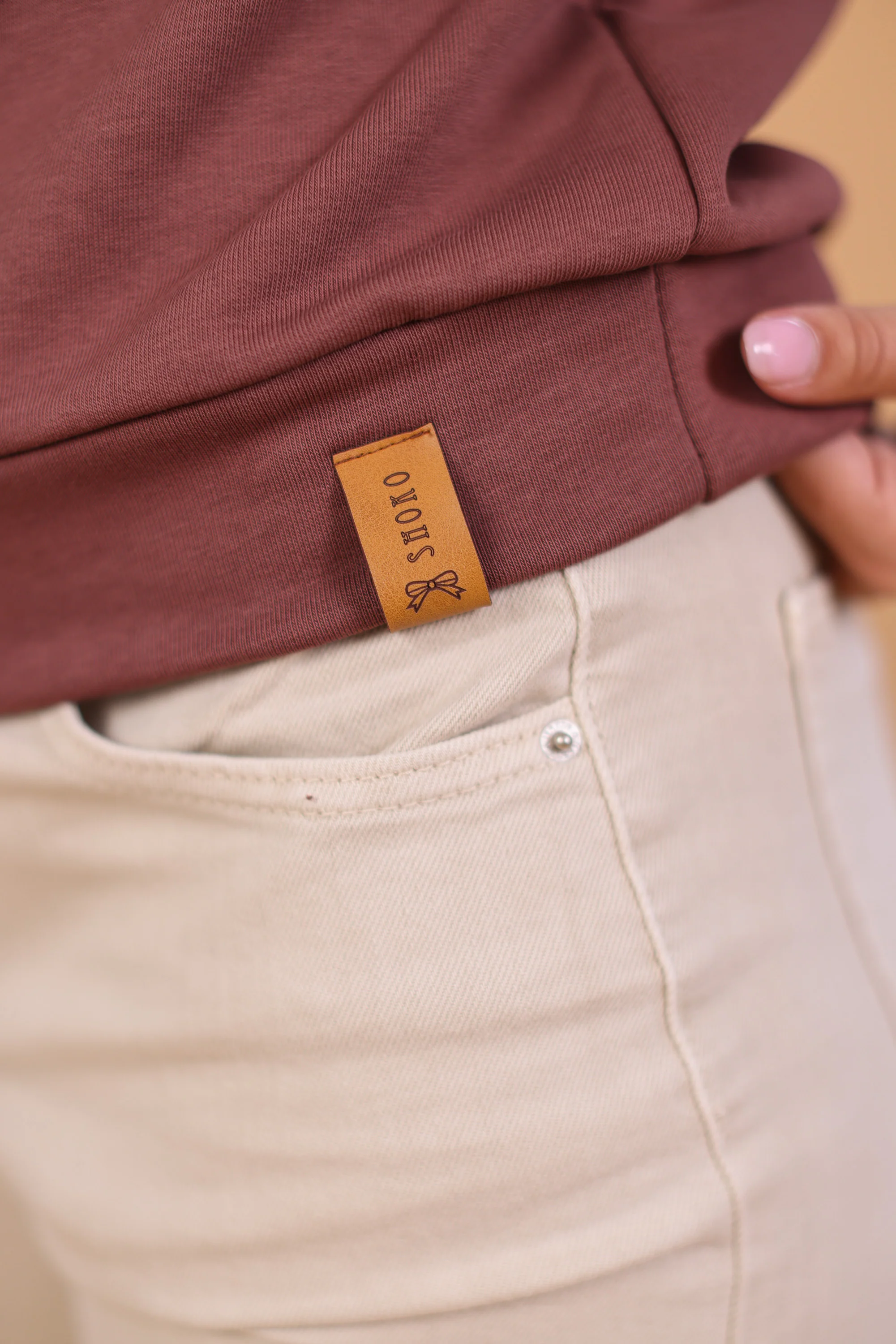 Sweater Merlin Raspberry Lace - Image 3