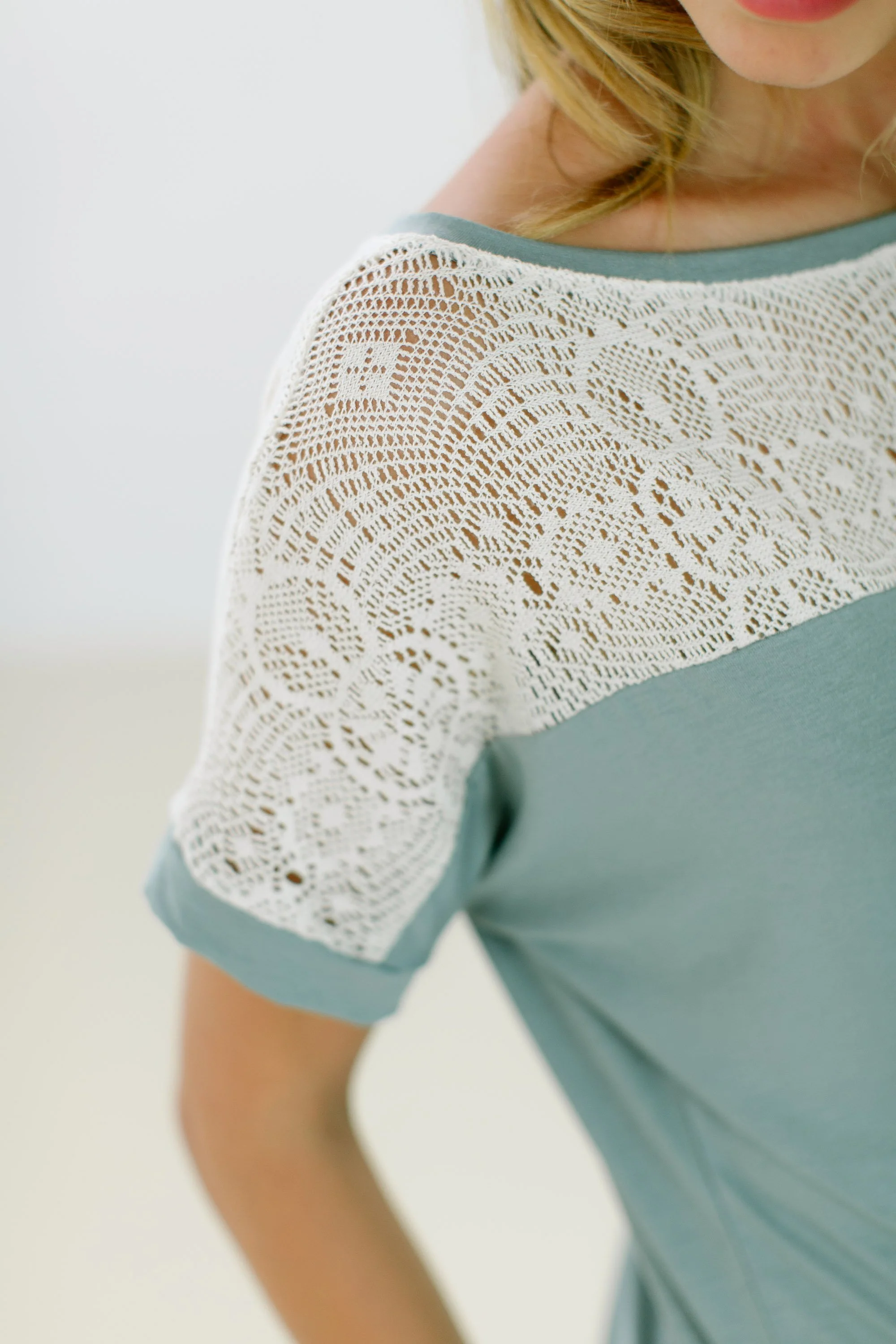 Top Cutiepie Μint Lace - Image 3