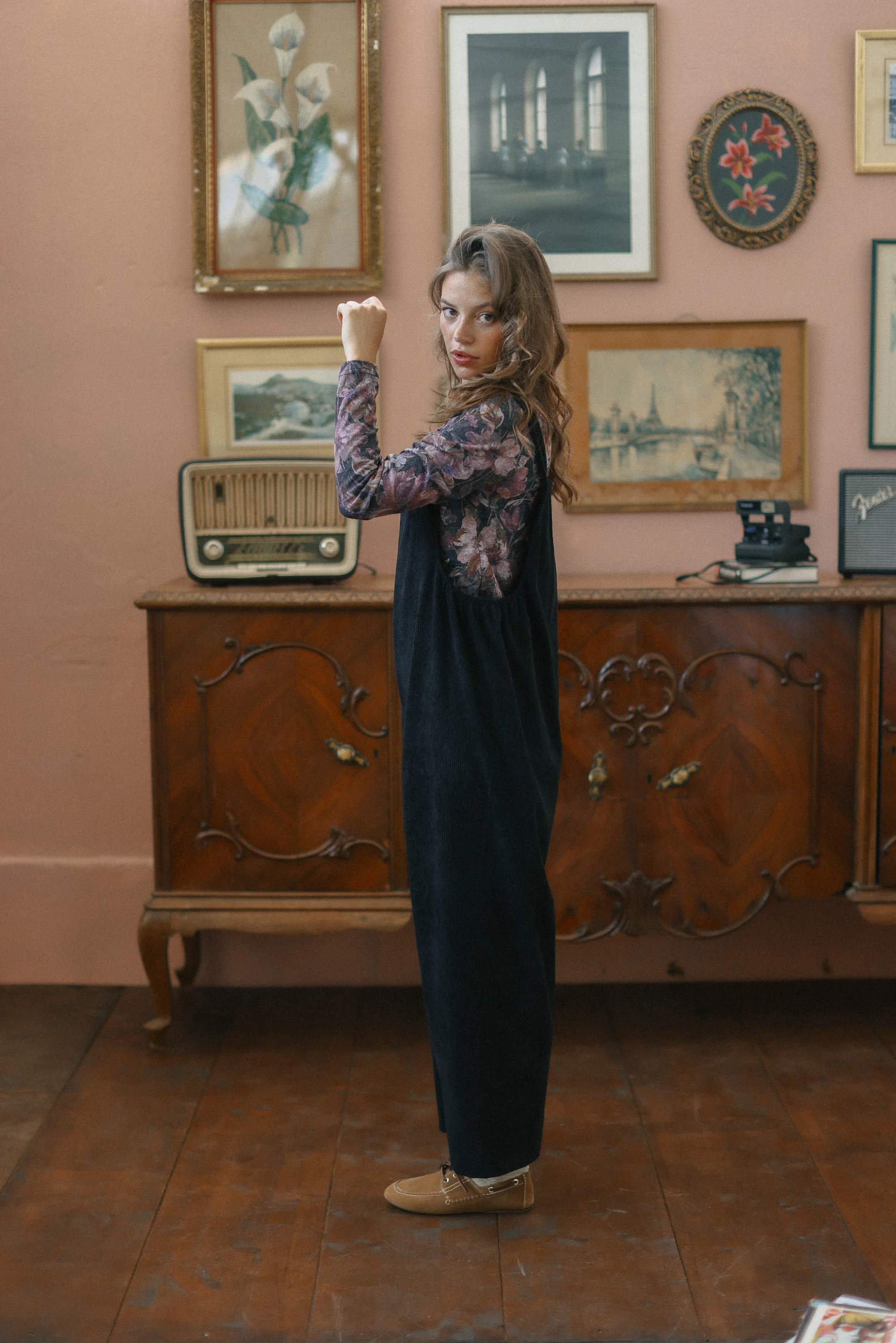 Top Marlena Purple Flowers - Image 8