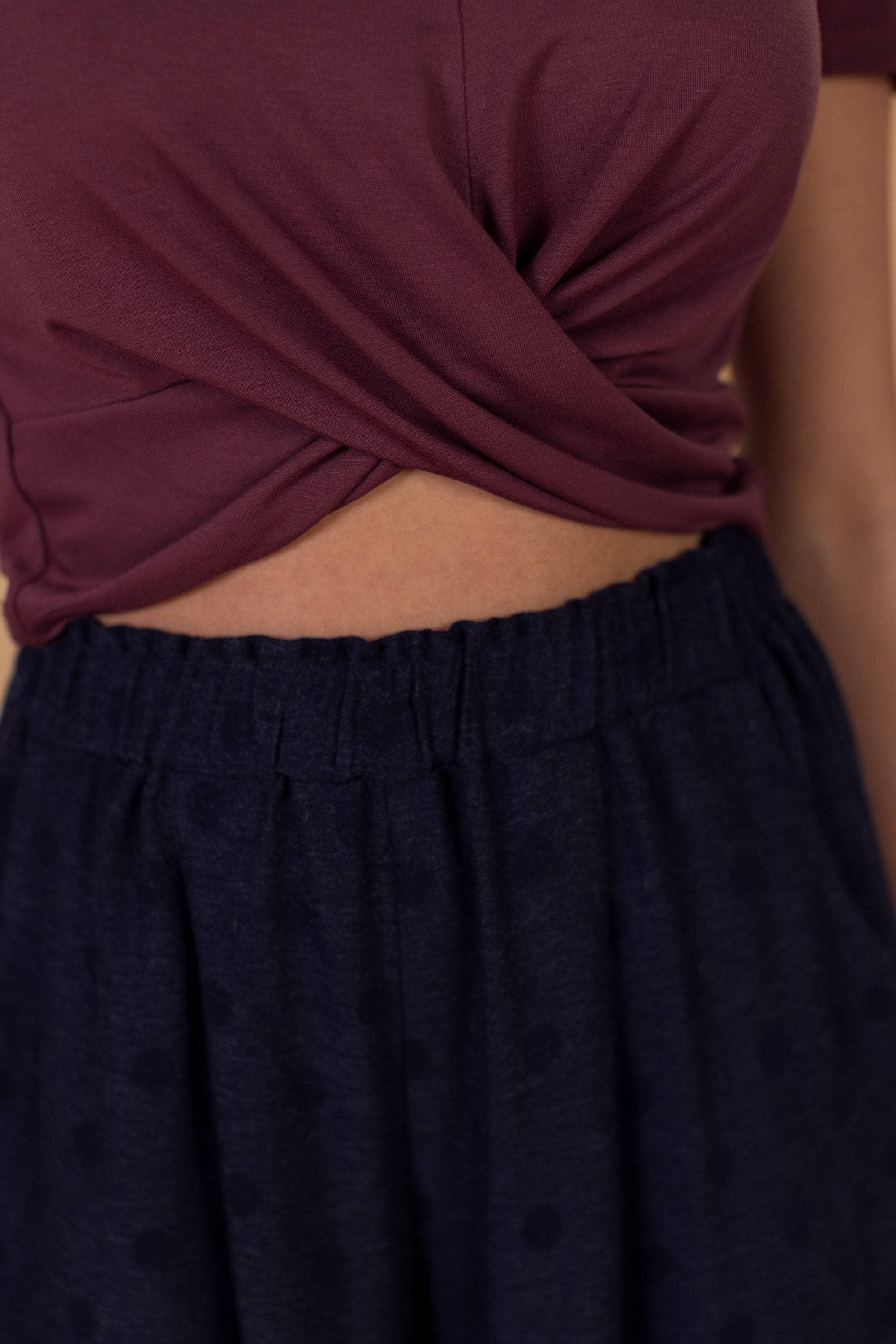 Top Palmyra Maroon - Image 3