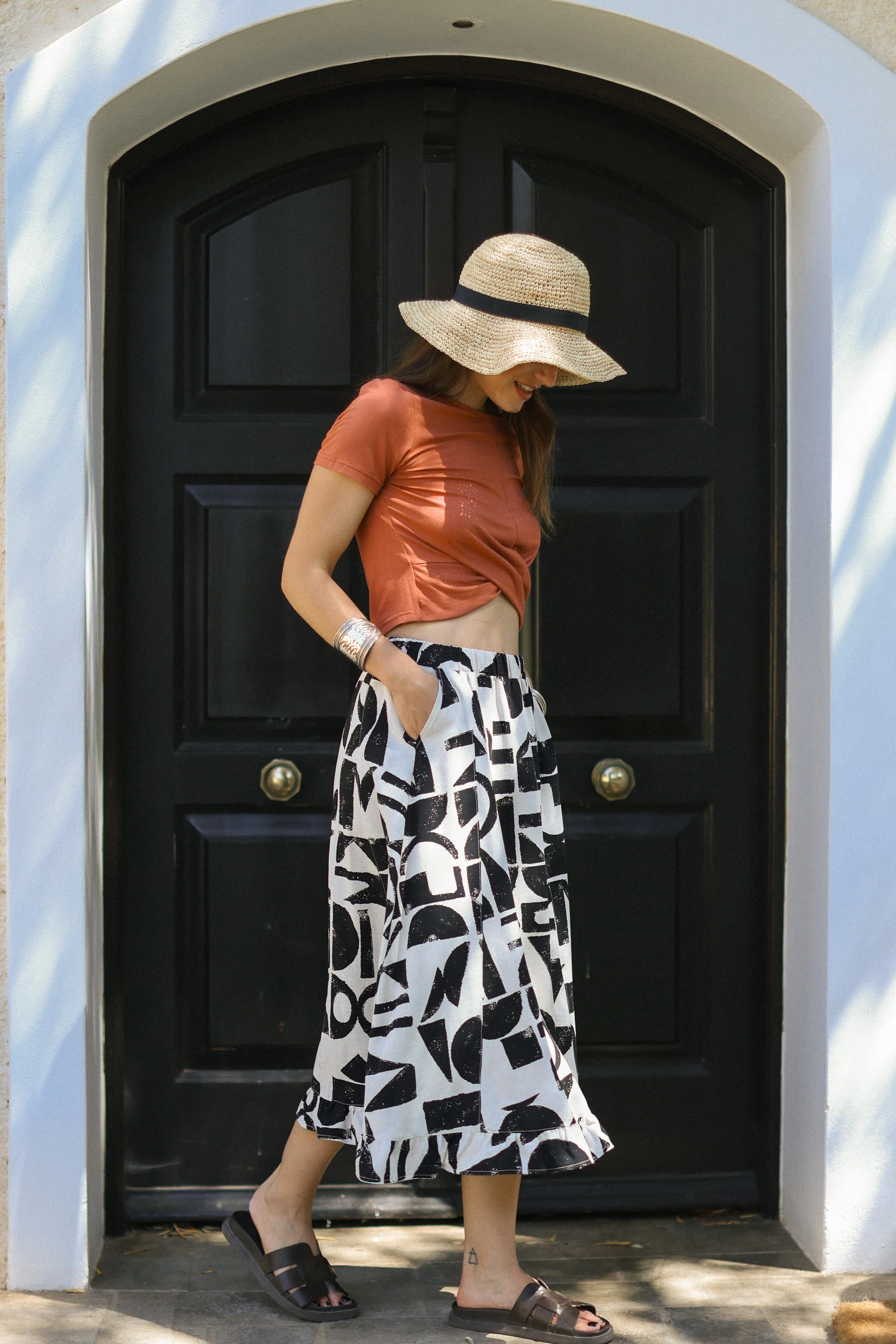 Top Palmyra Orange - Image 3