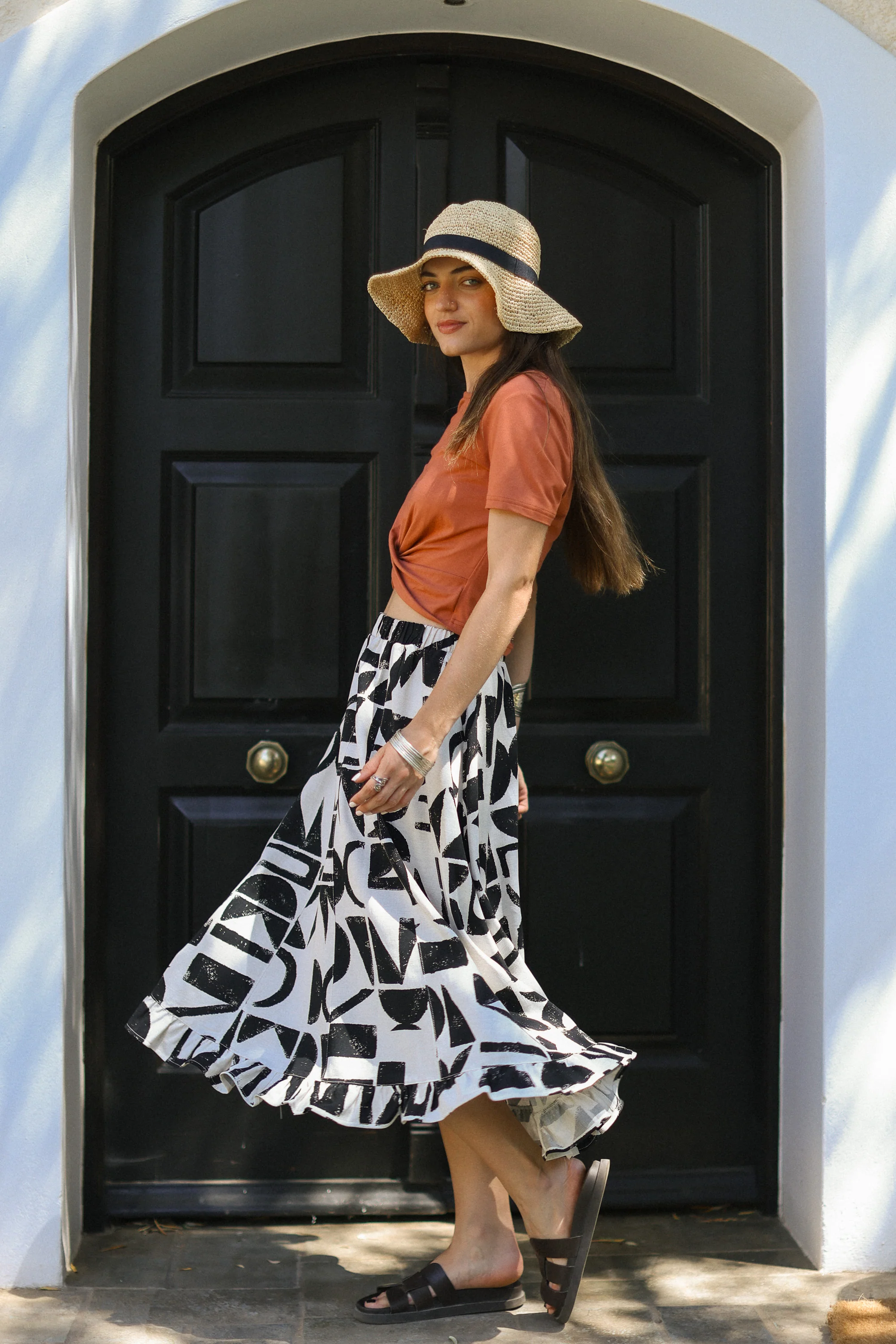 Top Palmyra Orange - Image 5